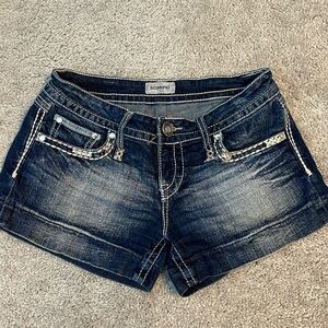 Daytrip Scorpio Womens Denim Shorts (Size:28)